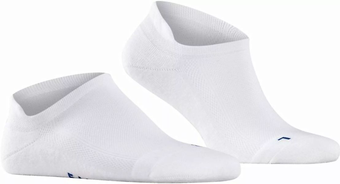 FALKE Cool Kick Trainer Socken Weiß - Größe 44-45 günstig online kaufen