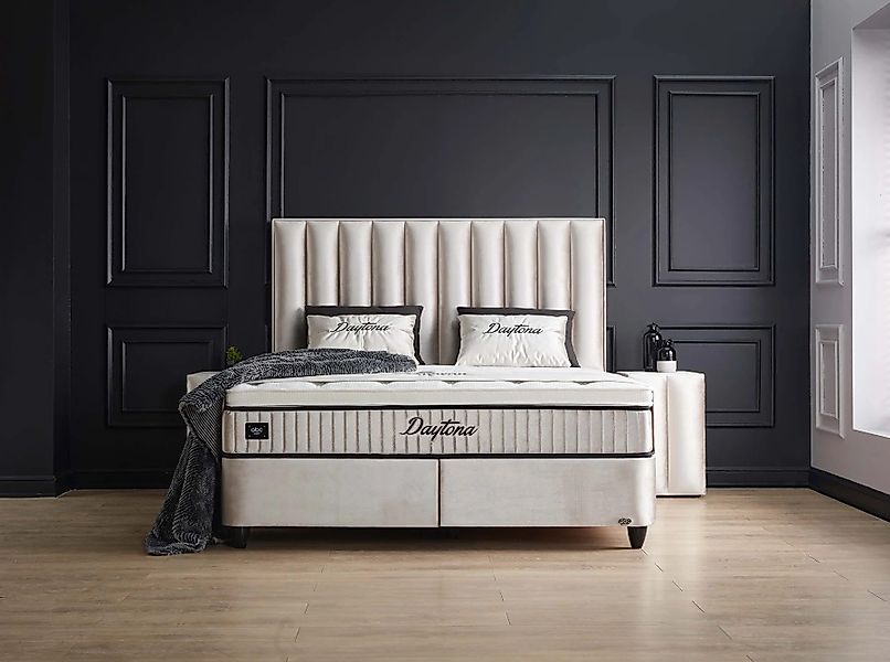 abc bedding Boxspringbett DAYTONA Voll-orthopädisches Komfortbett günstig online kaufen