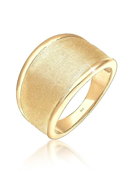 Elli Fingerring Basic Matt Trend Silber günstig online kaufen