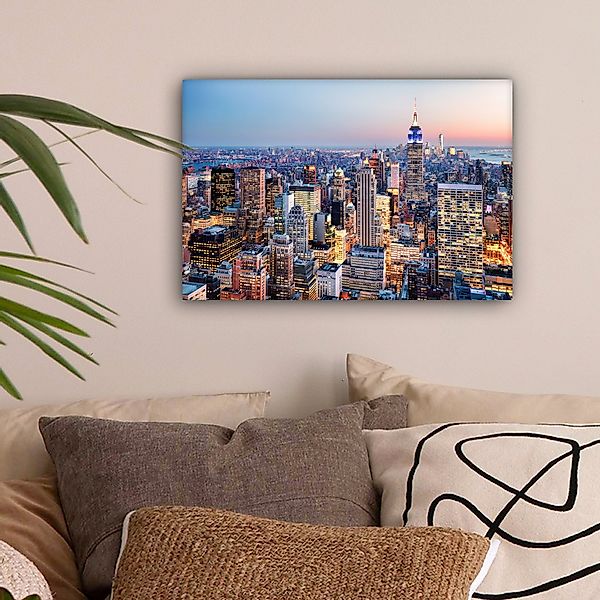 OneMillionCanvasses® Leinwandbild New York - Skyline günstig online kaufen