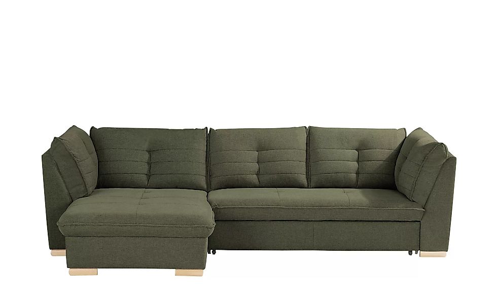 Ecksofa - grün - 290 cm - 85 cm - 85 cm - Polstermöbel > Sofas > Ecksofas - günstig online kaufen
