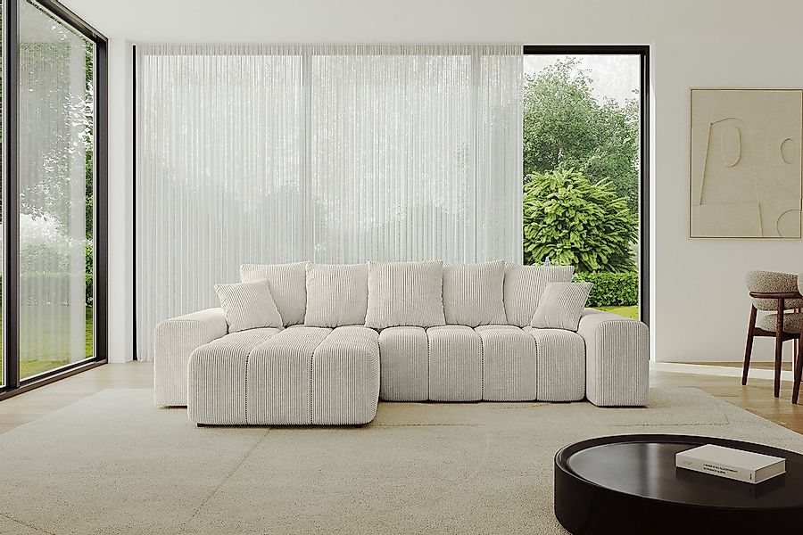 ALTDECOR Ecksofa ENIL-L, Couch mit Schlaffunktion, günstig online kaufen