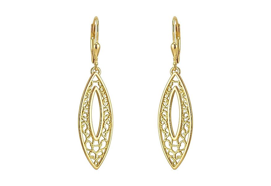 Sofia Milani Paar Ohrhänger Ovales Ornament, 925 Silber Damen Schmuck - E20 günstig online kaufen