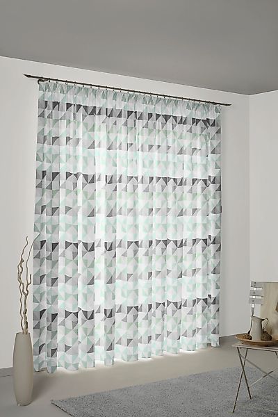 Wirth Vorhang "Berlare" Kräuselband 1 Stk. tlg. nach Maß günstig online kaufen