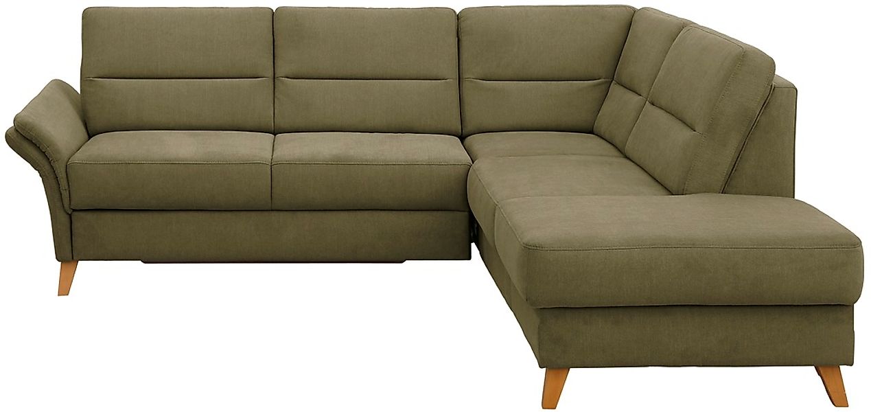 Home affaire Ecksofa "Westerland L-Form" Federkern-Polsterung, wahlweise mi günstig online kaufen