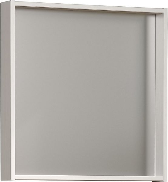 welltime Badspiegel Kall (1-St), Spiegel mit Rahmen aus lackiertem Massivho günstig online kaufen