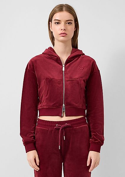 QS Sweatjacke Sweatshirt Sweatjacke aus weichem günstig online kaufen