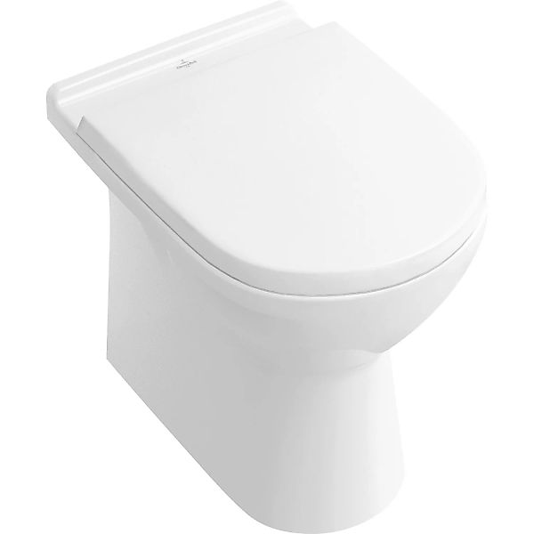 Villeroy & Boch Stand-WC O.novo Tiefspüler CeramicPlus Montage wandnah günstig online kaufen