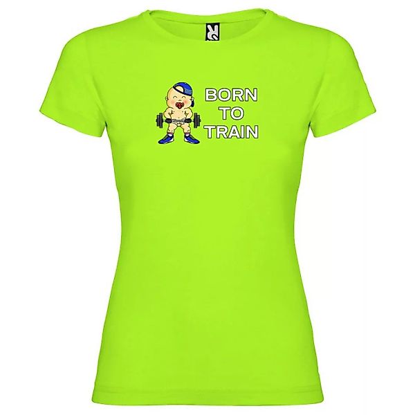 Kruskis Born To Train Kurzärmeliges T-shirt M Light Green günstig online kaufen