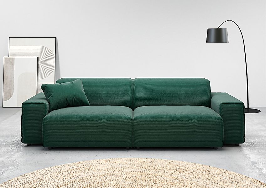 Home affaire Big-Sofa »Glimminge auch in Breitcord, Feincord + Easy care-Be günstig online kaufen