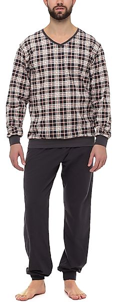 Timone Schlafanzug Herren Schlafanzug Lang mit günstig online kaufen