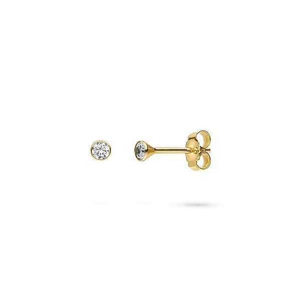 SKIELKA DESIGNSCHMUCK Single-Ohrstecker 1 Gold Ohrstecker günstig online kaufen