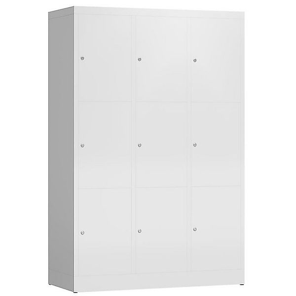 Steelboxx Fächerschrank Schließfachschrank 9 Fächer Spindschrank (1-St) kom günstig online kaufen