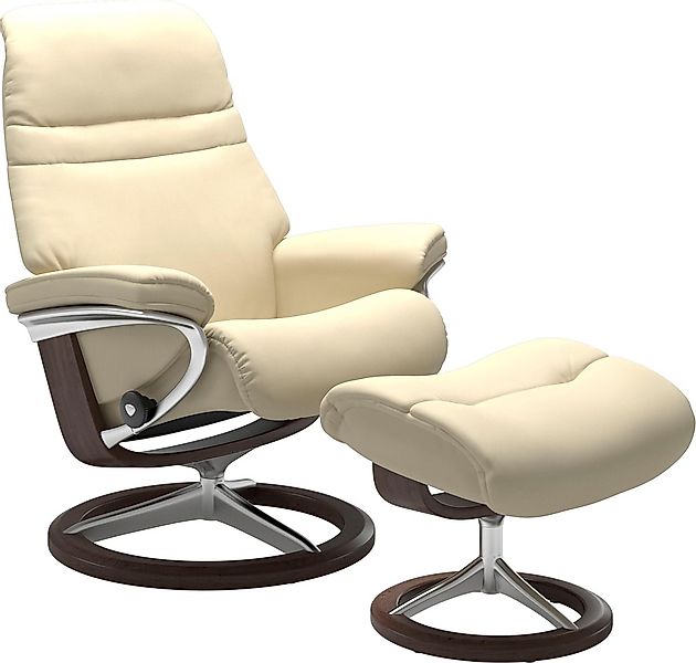 Stressless Relaxsessel "Sunrise" Relaxsessel mit Hocker, mit Signature Base günstig online kaufen