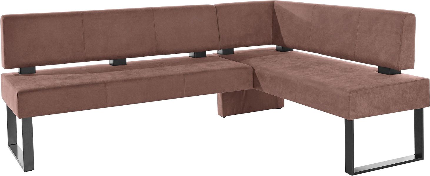 Home affaire Eckbank Oliver mit Metallgestell, günstig online kaufen