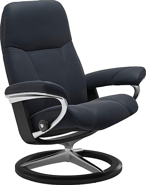 Stressless Relaxsessel "Consul", mit Signature Base, Größe M, Gestell Schwa günstig online kaufen