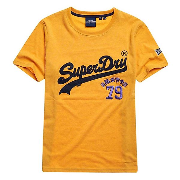 Superdry Vintage Logo Source Kurzarm T-shirt S Tumeric Marl günstig online kaufen