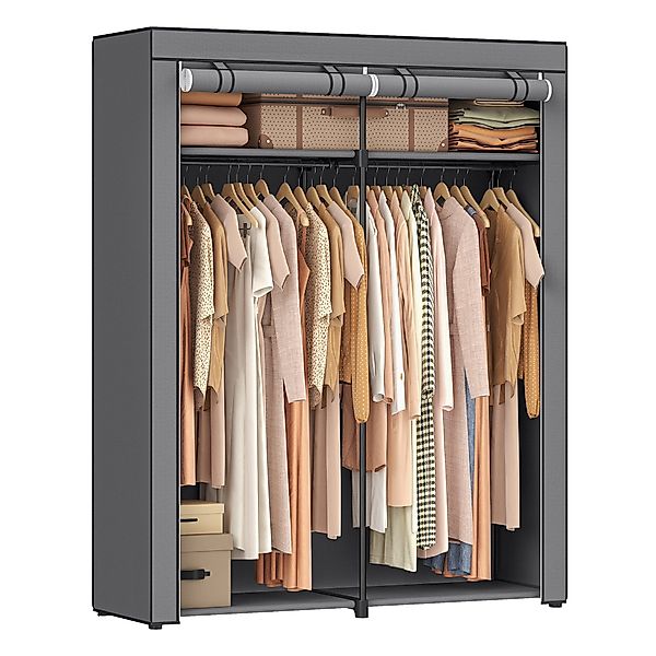 SONGMICS Stoffschrank mit Stangen zum Aufhängen, günstig online kaufen