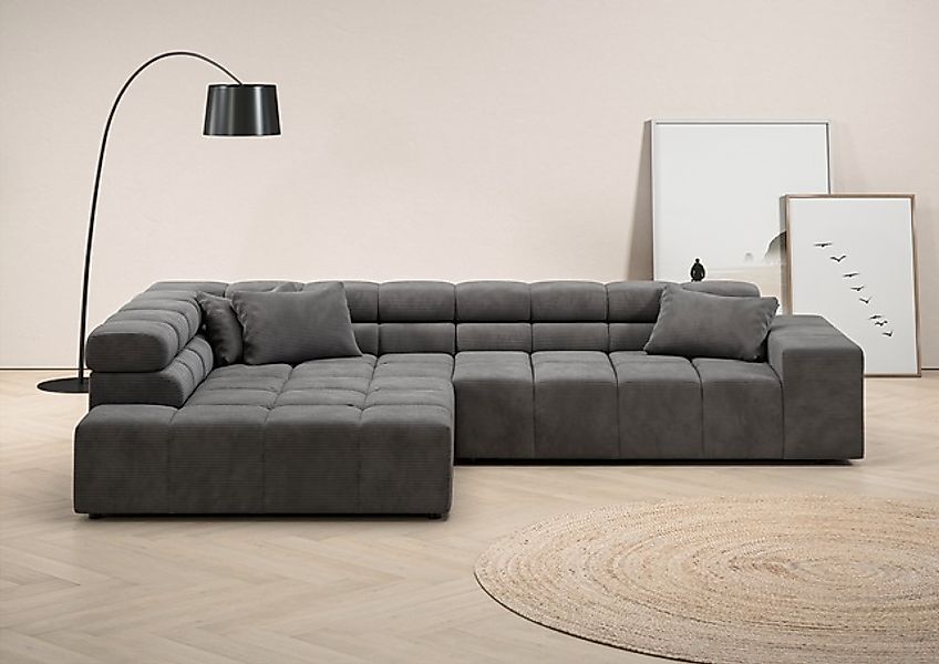 INOSIGN Ecksofa »Ancona incl. Kopfteilverstellung, OTTOs Choice, Breite 319 günstig online kaufen