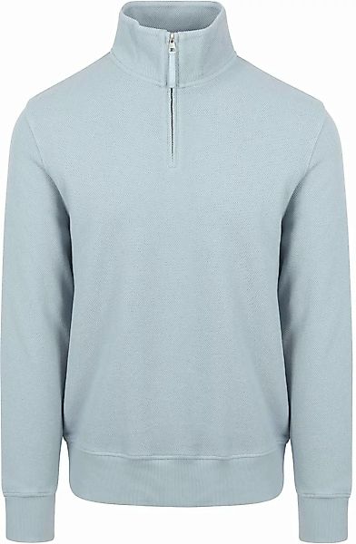 Gant Half Zip Pullover Hellblau - Größe XL günstig online kaufen