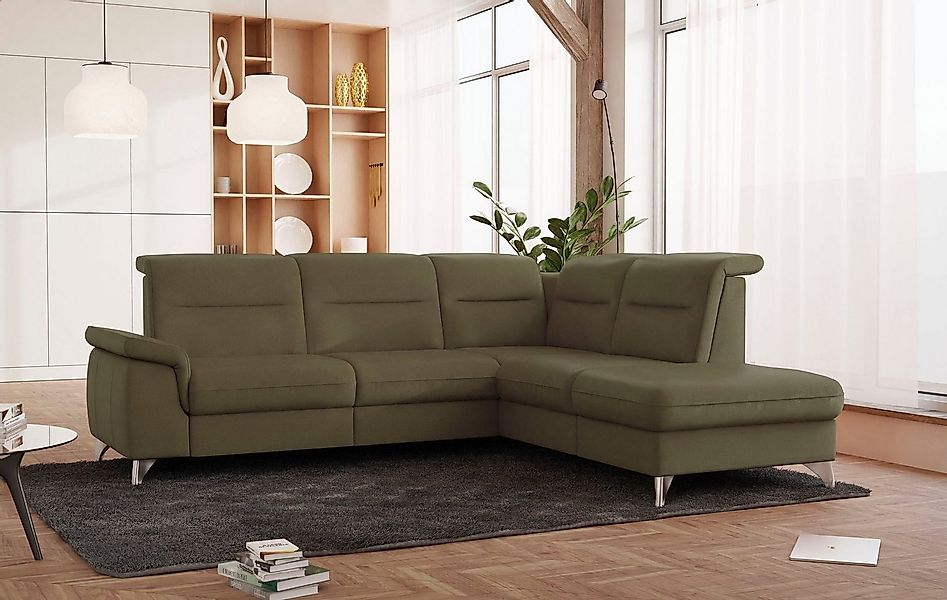sit&more Ecksofa Astoria L-Form, wahlweise mit motorischer Relaxfunktion günstig online kaufen