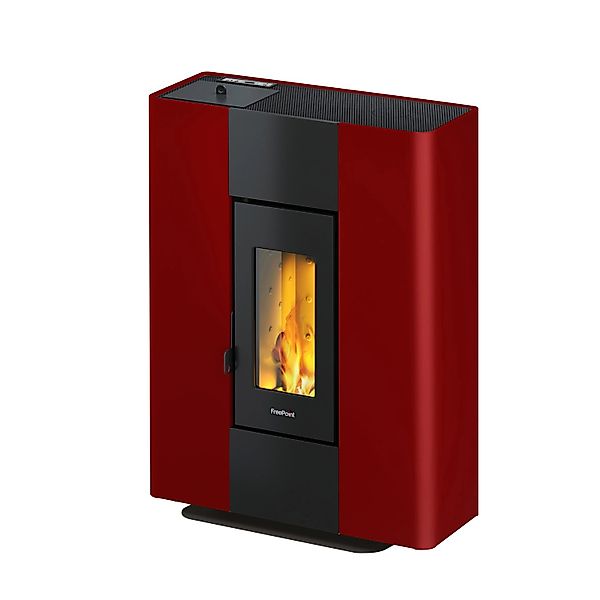 Freepoint Pelletofen Roxy Stand FreePoint Pelletofen Roxy Stahl Anthrazit 7 günstig online kaufen