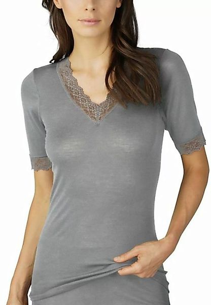 Mey T-Shirt Top 1/2 Ärmel, mid grey melange günstig online kaufen
