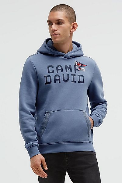 CAMP DAVID Kapuzensweatshirt mit Rippbündchen günstig online kaufen