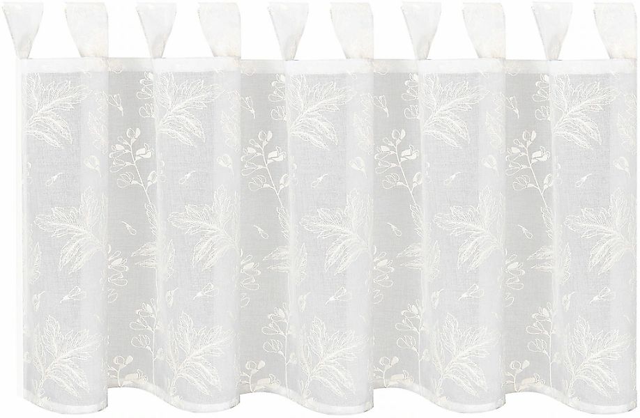 Gerster Scheibengardine "Imke" Schlaufen 1 Stk. tlg. Schlaufen günstig online kaufen