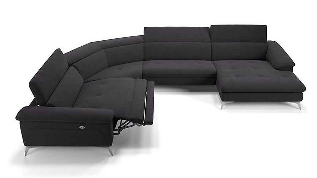 Sofanella Wohnlandschaft Stoff STELLA, Wohnlandschaft, Ecksofa, Sofalandsch günstig online kaufen