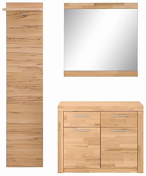 VOGL Möbelfabrik Garderoben-Set »Toronto« Set, 3 Stk. tlg. günstig online kaufen