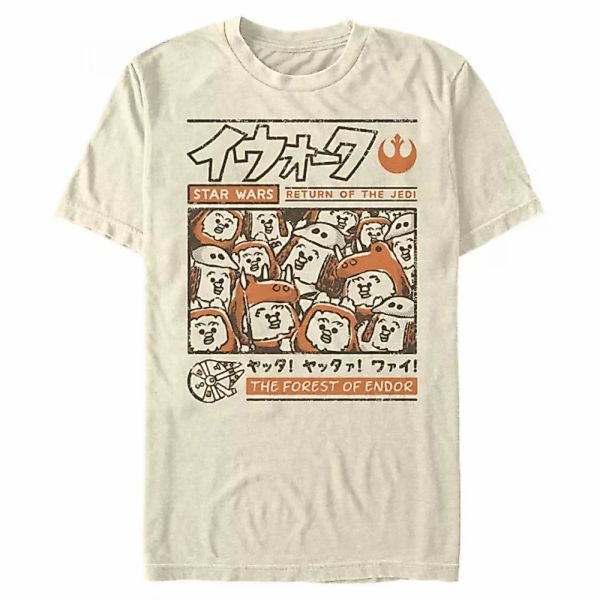 Star Wars - Ewoks Manga - Männer T-Shirt günstig online kaufen