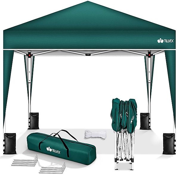 tillvex Faltpavillon tillvex® Pavillon 3x3m Wasserdicht günstig online kaufen