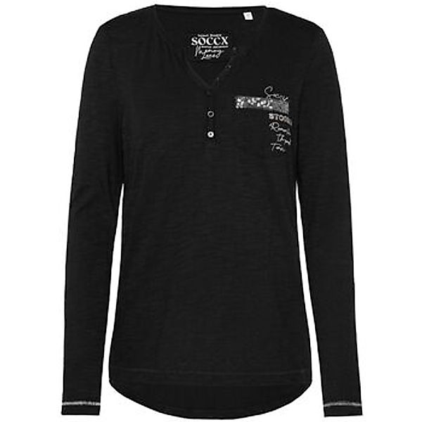 Soccx  Langarmshirt Longsleeve MEMORY LANE Langarmshirt günstig online kaufen