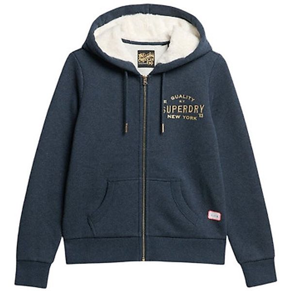 Superdry  Sweatshirt Sweatshirt à capuche zippé à logo métallisé femme  Lux günstig online kaufen