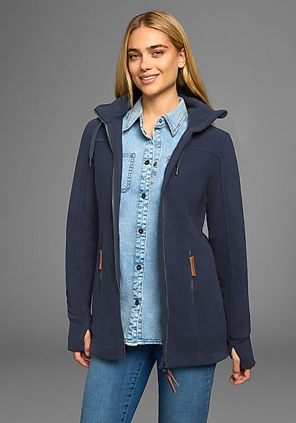 Polarino Fleecejacke aus Fleece, atmungsaktiv, schnell günstig online kaufen