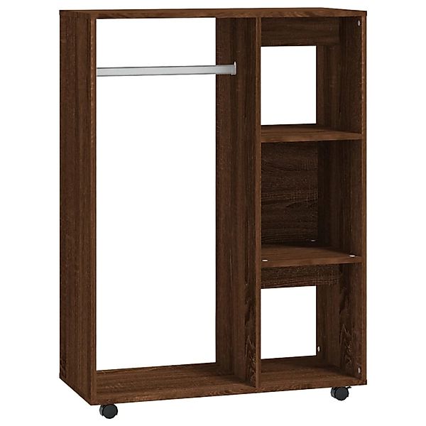Vidaxl Kleiderschrank Braun Eichen-optik 80x40x110 Cm Holzwerkstoff günstig online kaufen
