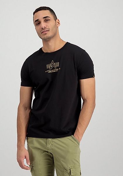 Alpha Industries T-Shirt Basic T-Shirt ML Foil Print günstig online kaufen