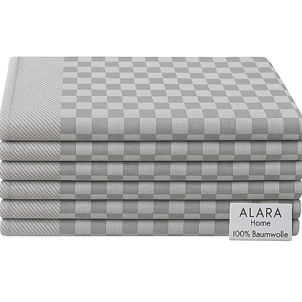ALARA HOME Geschirrtuch Geschirrtuch Geschirrtücher 100% günstig online kaufen