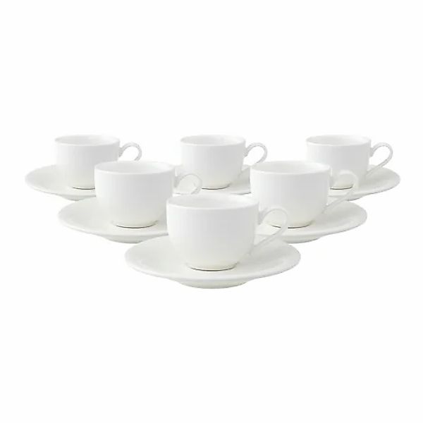 Villeroy & Boch Tasse »Espressotassen mit Untertassen New Cottage Basic 50 günstig online kaufen