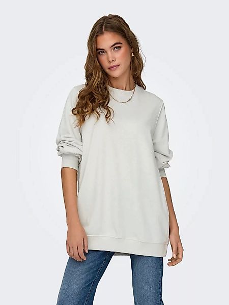 ONLY Longsweatshirt "ONLBELLA L/S LONG O-NECK UB CC SWT" günstig online kaufen