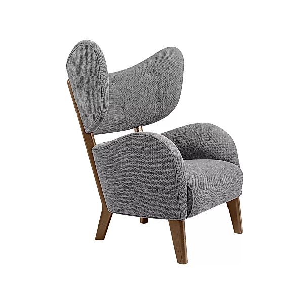 by Lassen - My Own Chair Sessel Stoff - grau/Stoff Kvadrat Zero Sahco 16/Ge günstig online kaufen