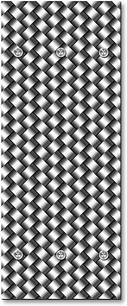 queence Garderobenleiste »Sharila«, mit 6 Haken, 50 x 120 cm günstig online kaufen