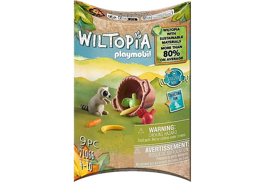 Playmobil® 71066 Wiltopia Waschbär Konstruktions-Spielset günstig online kaufen