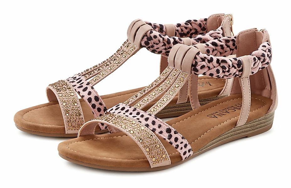 LASCANA Sandale "Sommerschuh", Sandalette, Sommerschuh mit Verzierung und k günstig online kaufen