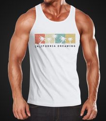 Neverless Tanktop Herren Tank Top California günstig online kaufen