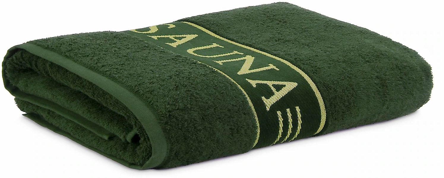 Möve for frottana Saunatuch "Möve" mit Saunaschriftzug auf der Bördüre günstig online kaufen