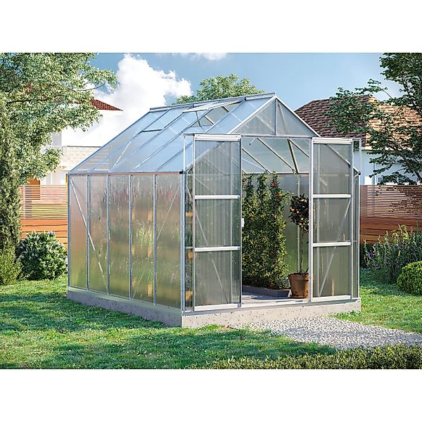 Vitavia Gewächshaus Uranus 8300 Alu blank 8,3 m² günstig online kaufen