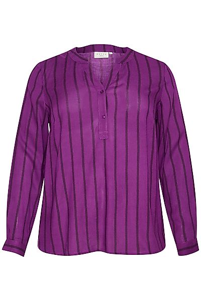 KAFFE Curve Langarmbluse Langarm-Bluse KCsida Große günstig online kaufen