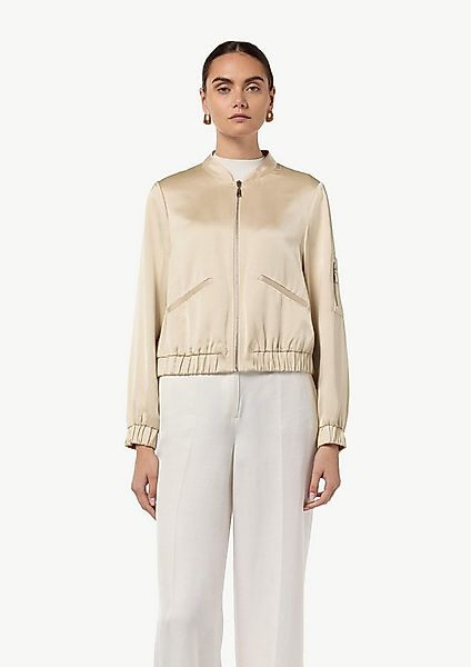 comma Funktionsjacke Indoor-Jacke Blouson aus Satin günstig online kaufen